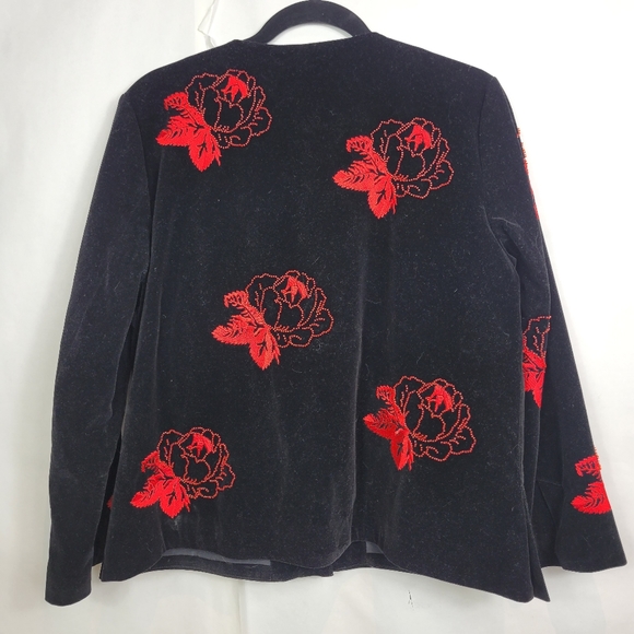 Ganni velvet blazer - Picture 4 of 9